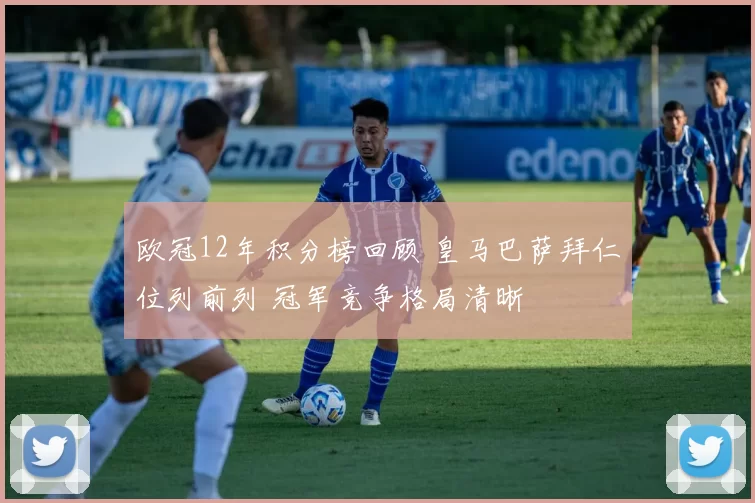 欧冠12年积分榜回顾 皇马巴萨拜仁位列前列 冠军竞争格局清晰